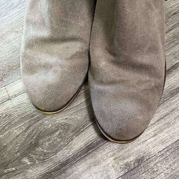 Lucky Brand Brekke Brindle Ankle Booties Leather Brown Women’s Size 9.5 - Picture 5 of 9